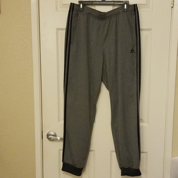 ADIDAS ESSENTIALS 3-STRIPES TAPERED TRICOT PANTS - Picture 2 of 5